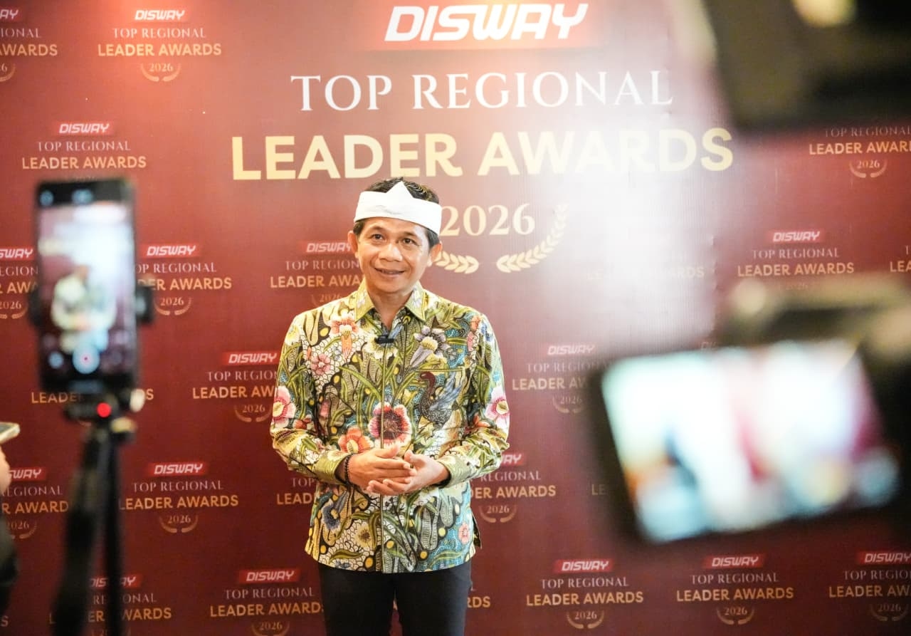 Sabet Penghargaan Disway  Top Regional Leader Award 2026, Saepul Bahri Binzein Kokohkan Purwakarta sebagai Magnet Industri Jawa Barat