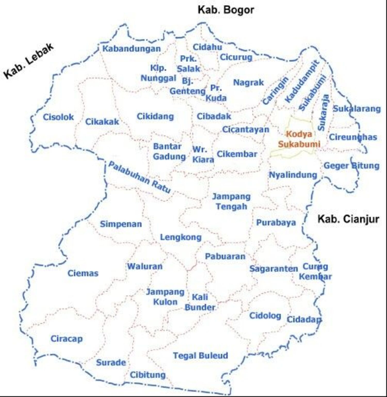 Bukan Bogor atau Cianjur, Kabupaten Terluas di Jawa Barat Ini Terkenal Punya Pantai yang Melegenda