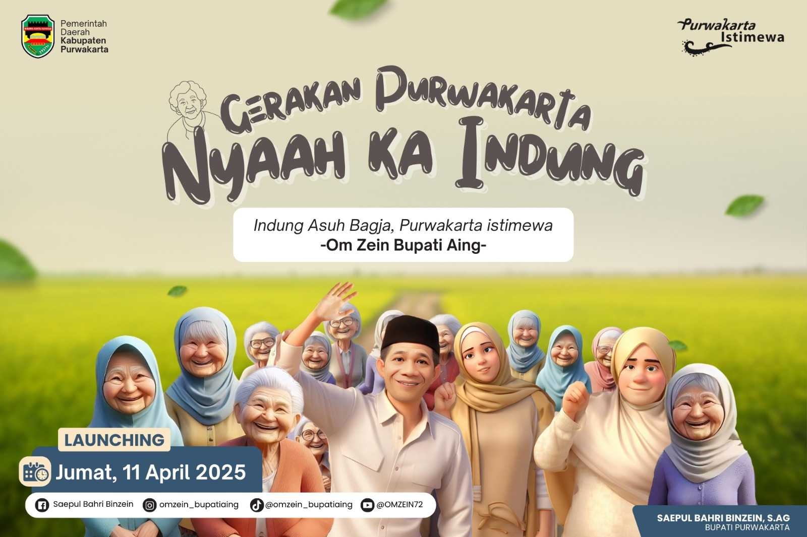 Gerakan Purwakarta Nyaah ka Indung: Indung Asuh Bagja, Purwakarta Istimewa