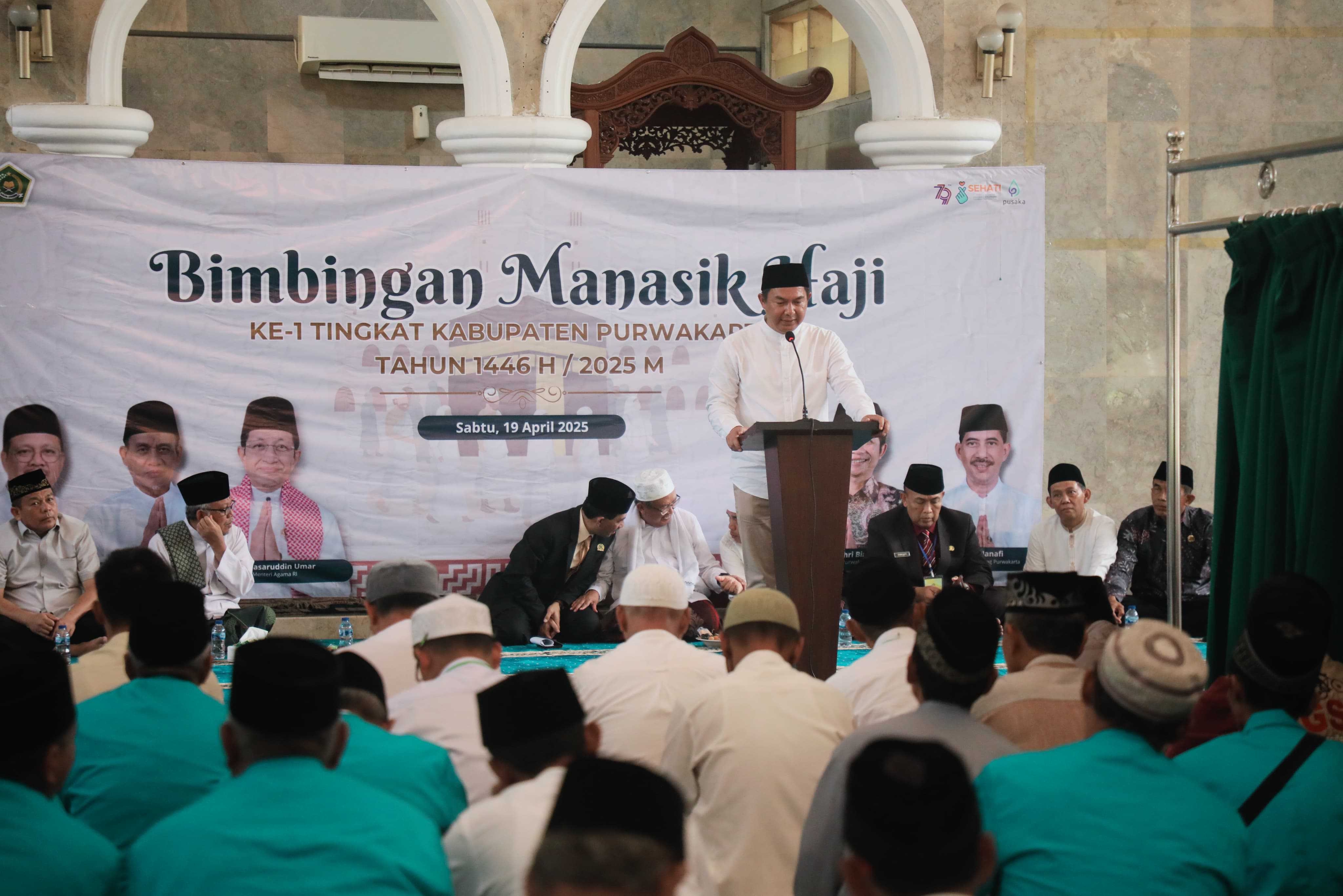 Persiapan Haji 2025: 741 Calon Jemaah Haji Purwakarta Ikuti Bimbingan Manasik, Bekal Ibadah dan Etika di Tanah Suci