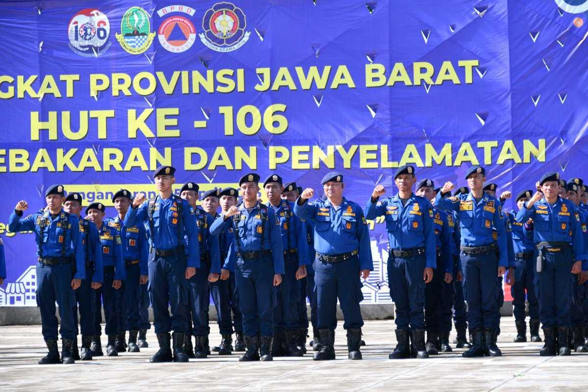 106 Tahun Damkar, Sekda Herman: Bangun Mental Petarung untuk Jawa Barat Istimewa