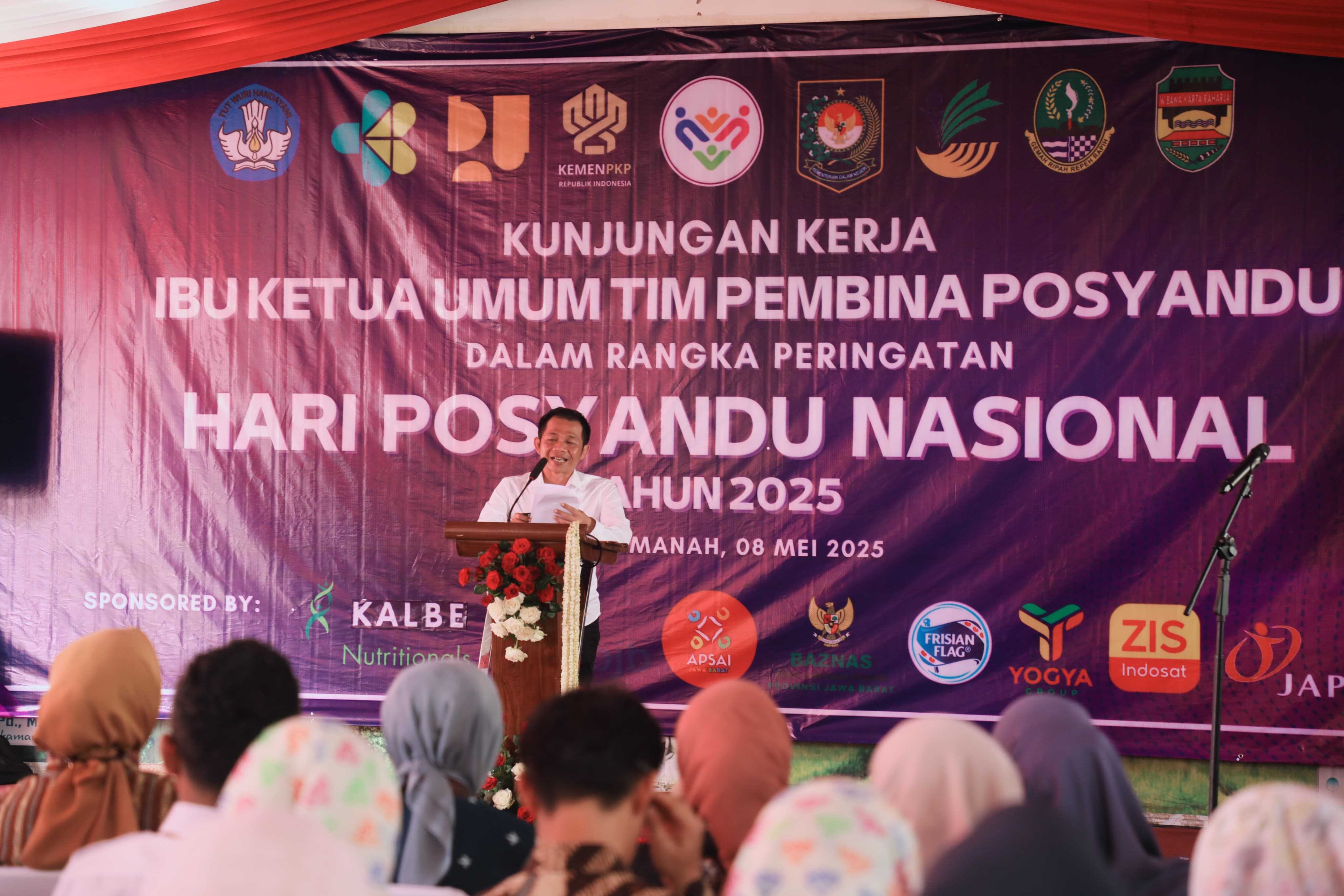 Tim Pembina Posyandu Pusat Kunjungi Purwakarta, Tri Tito Karnavian: Transformasi Posyandu Menuju Pelayanan Prima