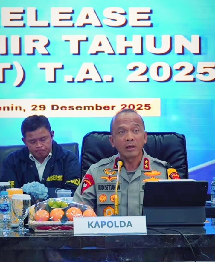 Rilis Akhir Tahun Polda Jabar: Kriminalitas Naik 2 Persen, Fatalitas Kecelakaan Menurun Drastis