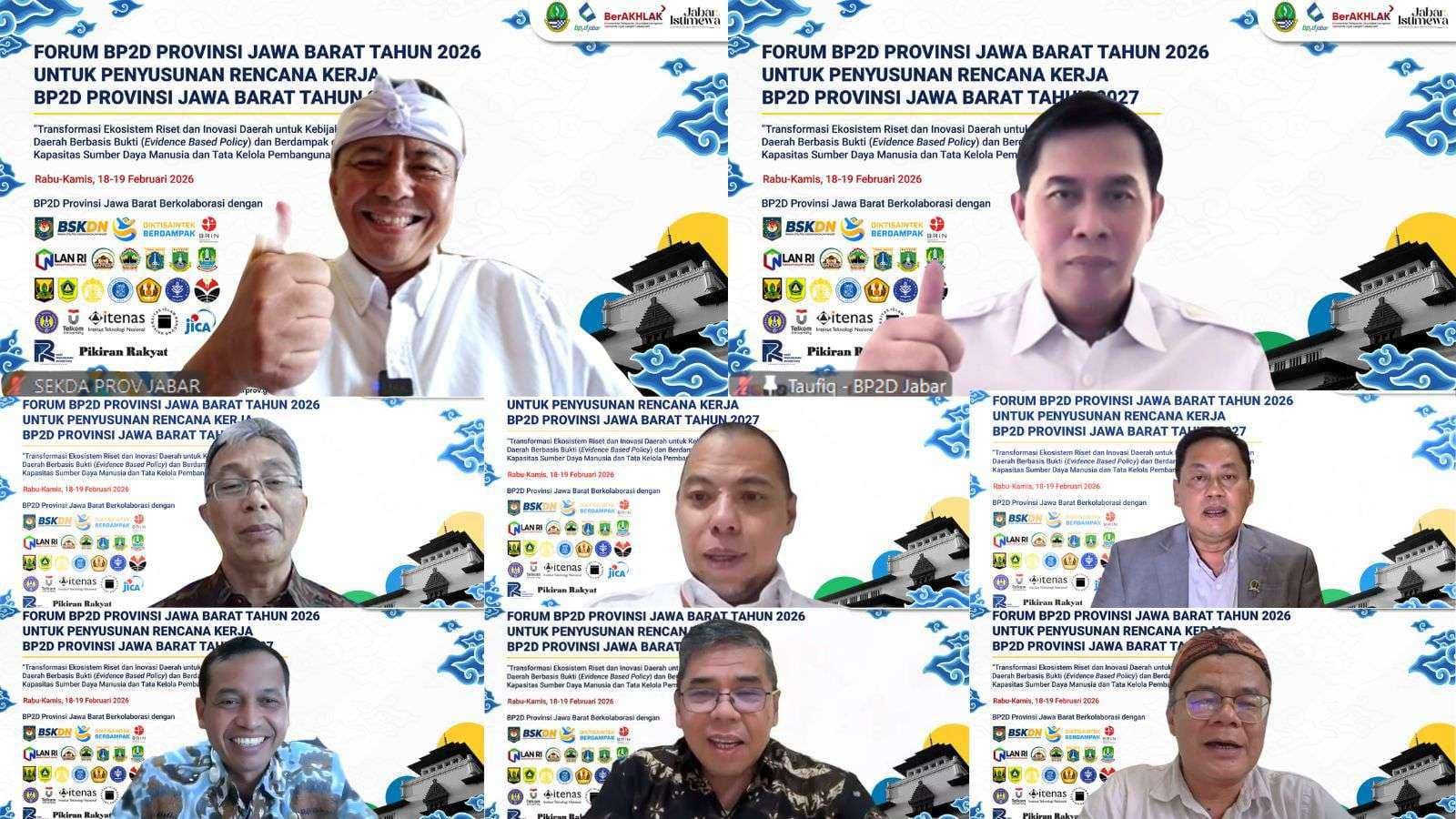 Wujudkan Jabar Istimewa, Sekda Herman Suryatman Tekankan Riset Sebagai Jantung Kebijakan Daerah