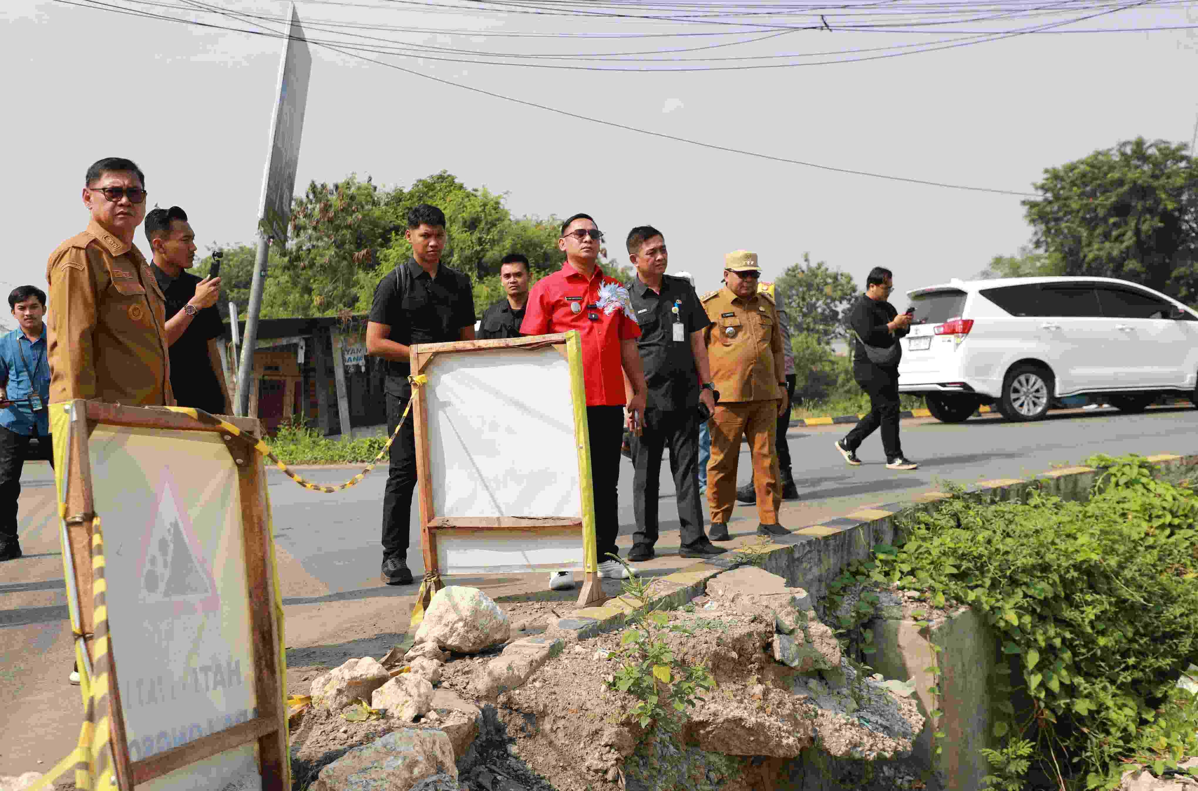 Jalan Amblas di CBL Bekasi Segera Diperbaiki, Asep Surya Atmaja: TPT Jadi Solusi Utama