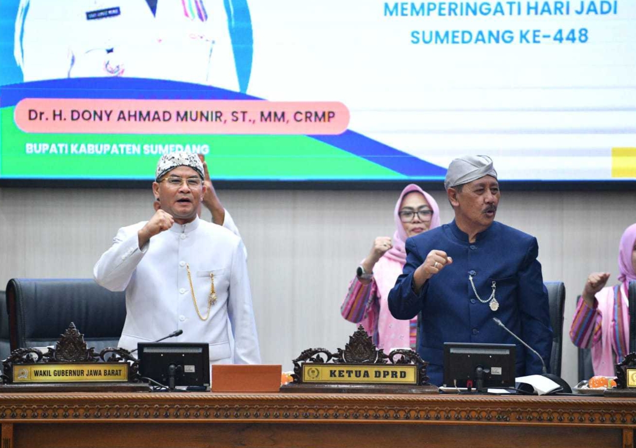 Hari Jadi ke-448 Sumedang: Wagub Jabar Tekankan Tata Kelola Aman dan Pembangunan Berkelanjutan