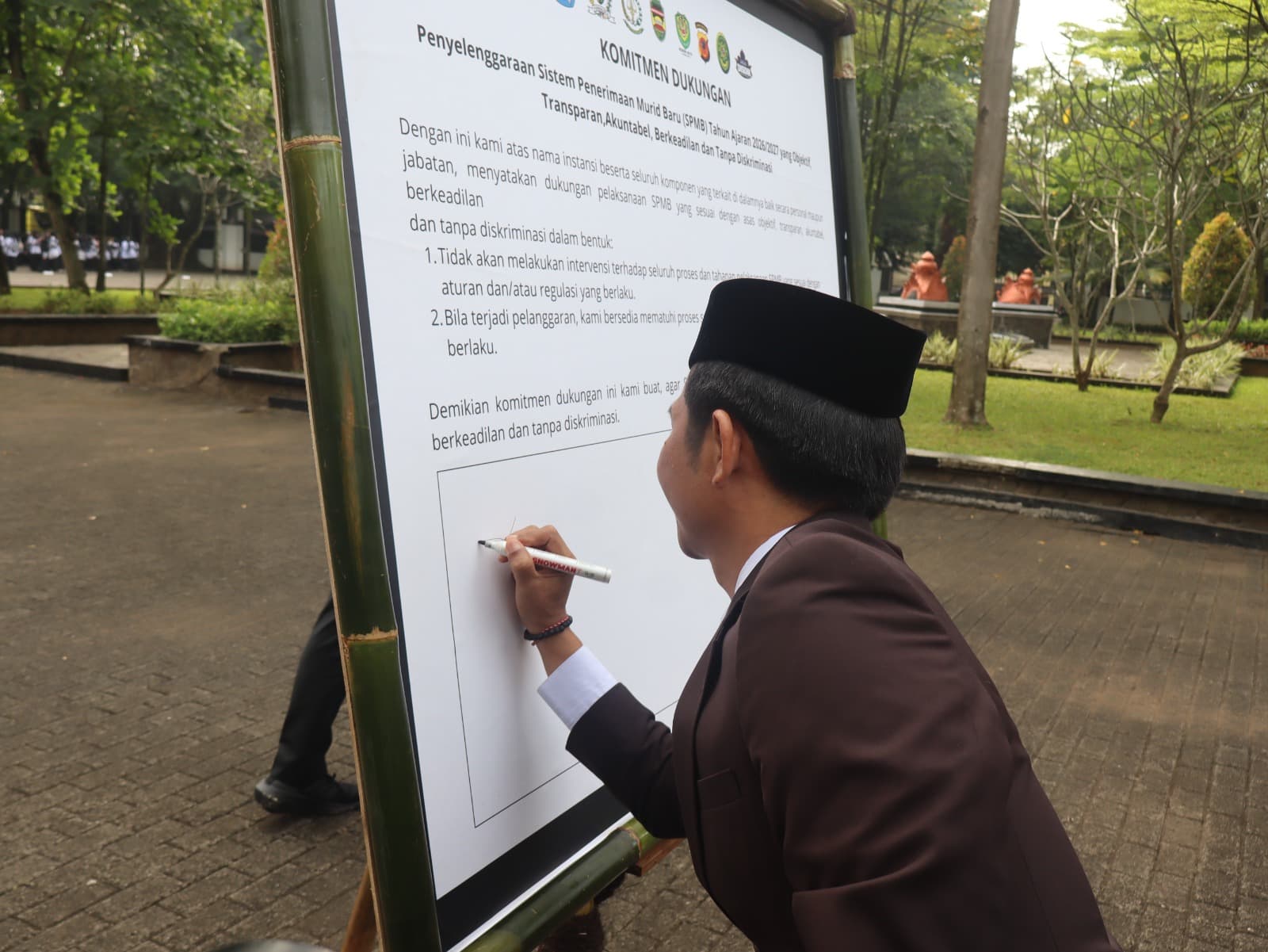Om Zein Pimpin Deklarasi SPMB 2026/2027 di Purwakarta yang Transparan dan Tanpa Diskriminasi