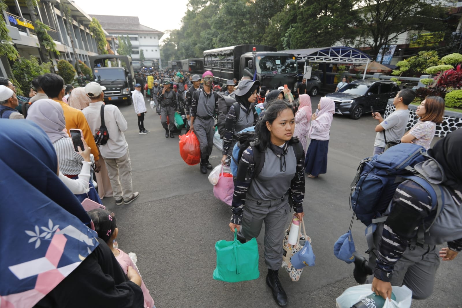 150 Siswa Jabar Lulus Pendidikan Karakter Pancawaluya 2026 di Marinir Cilandak