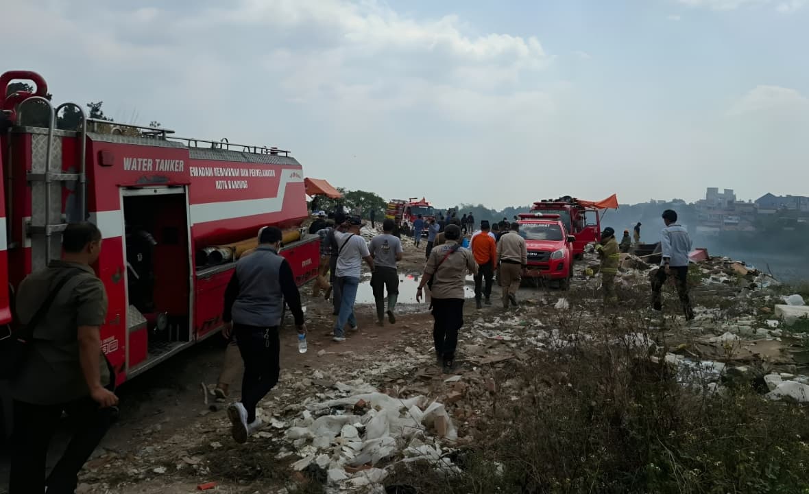 19 Warga Terdampak Asap Kebakaran Ciumbuleuit, Mayoritas Alami ISPA