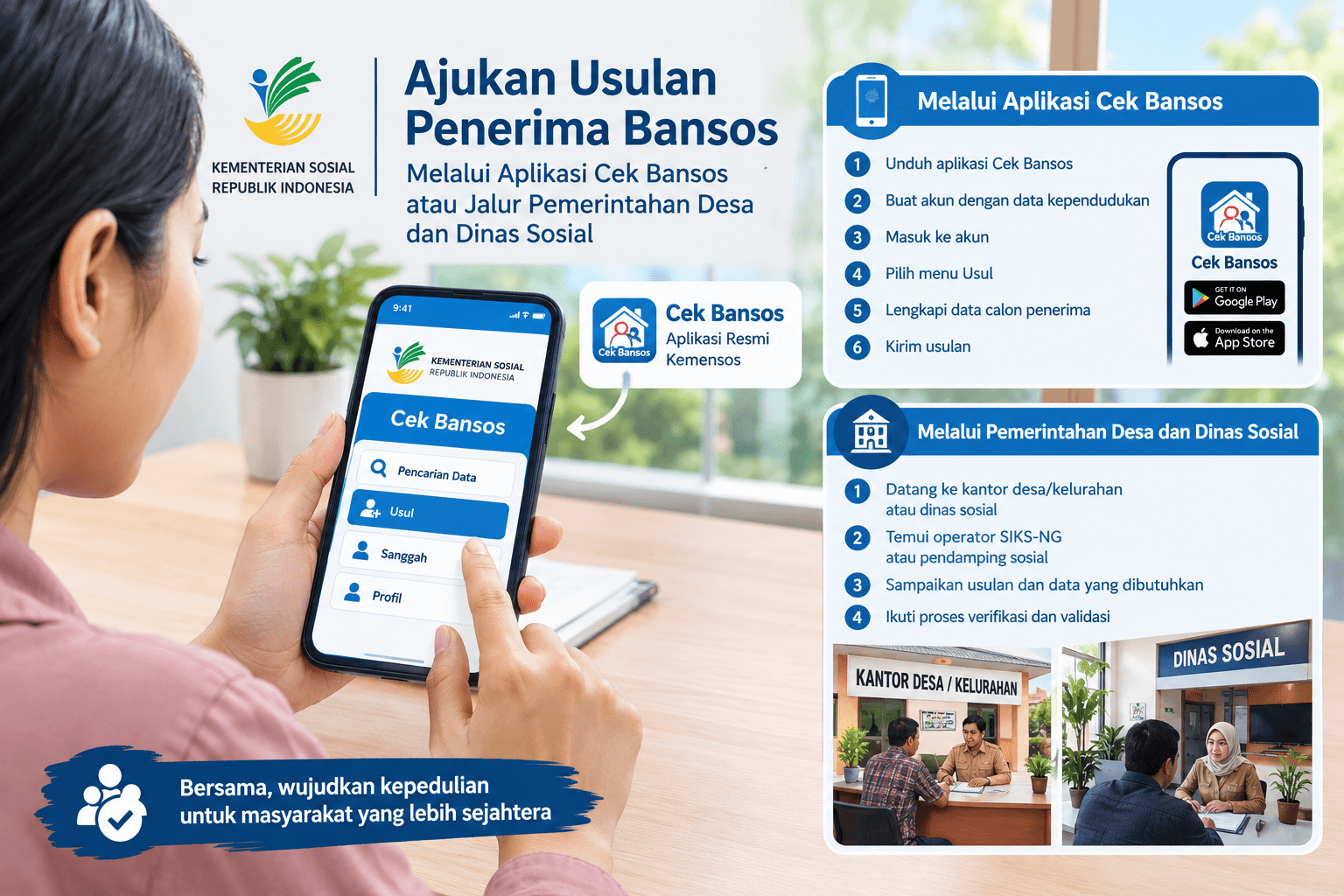 Belum Terdaftar Bansos? Ini Cara Mengusulkan Diri melalui Aplikasi Cek Bansos