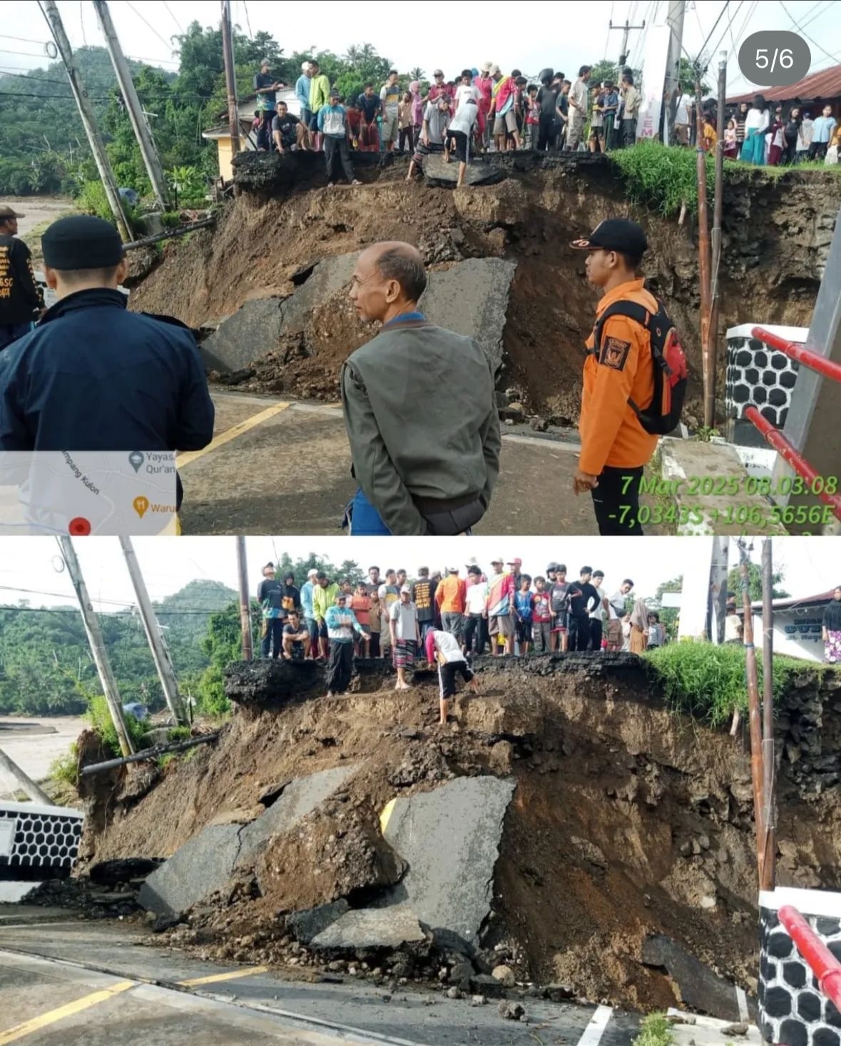 Satu Korban Meninggal Ditemukan, BPBD Jabar Gerak Cepat Tangani Longsor di Kabupaten Sukabumi