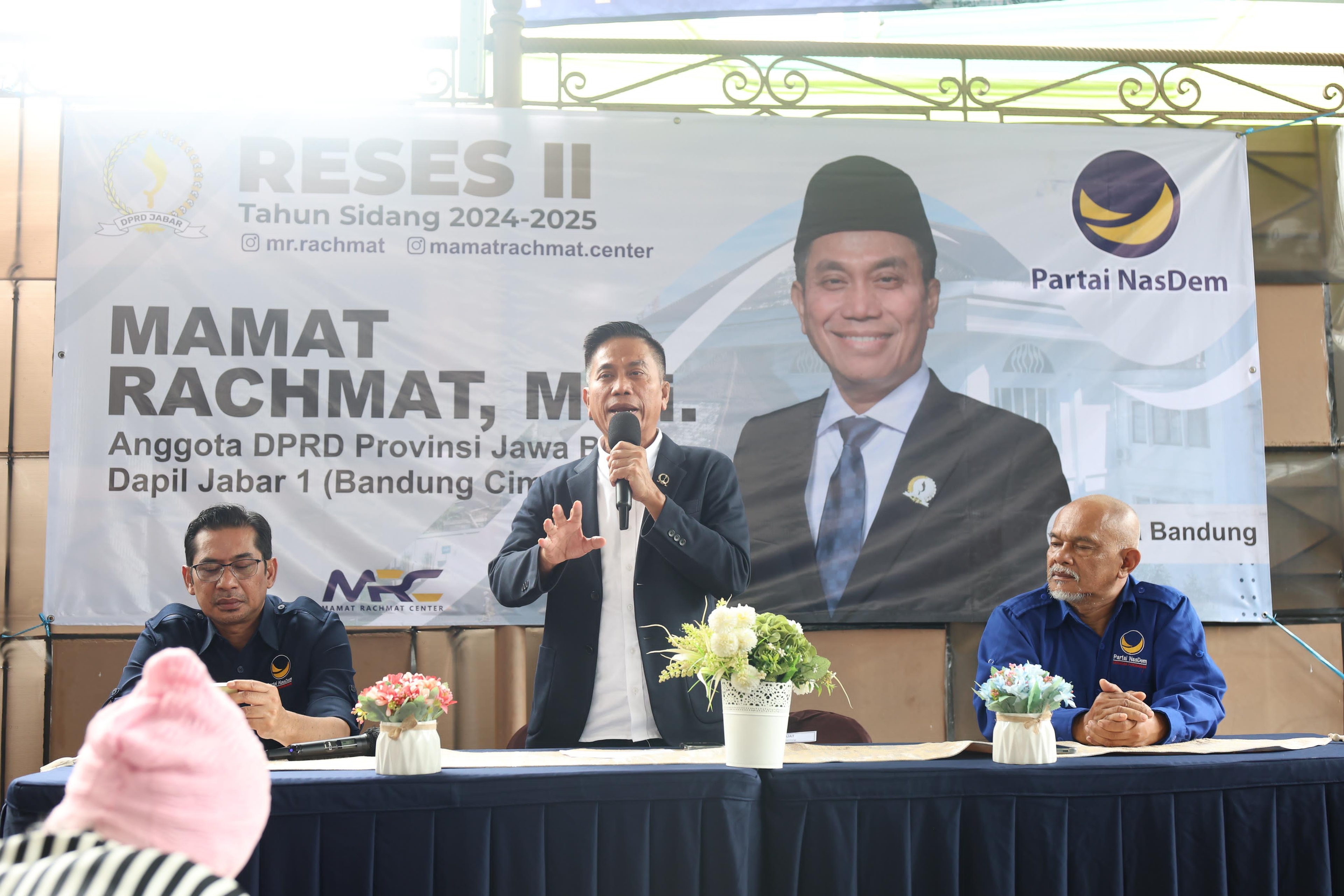 Isu Sampah Jadi Sorotan, Mamat Rachmat Serap Aspirasi Warga Bandung Kidul