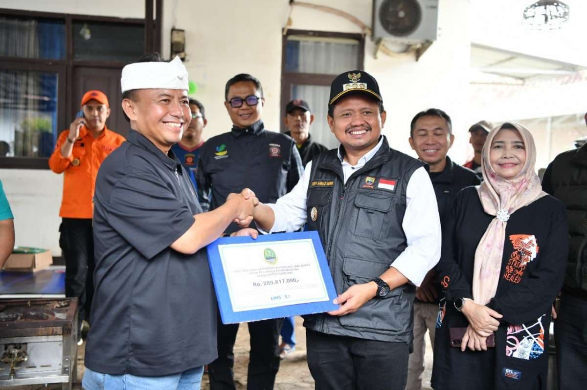 Tinjau Banjir di Cimanggung, Sekda Jabar Tekankan Solusi dan Pencegahannya