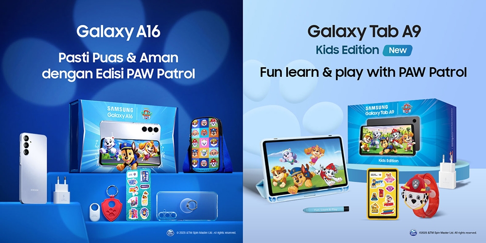 Samsung Hadirkan Aksesori PAW Patrol untuk Galaxy A16 Tab A9: Desain Unik dan Fitur Menarik!