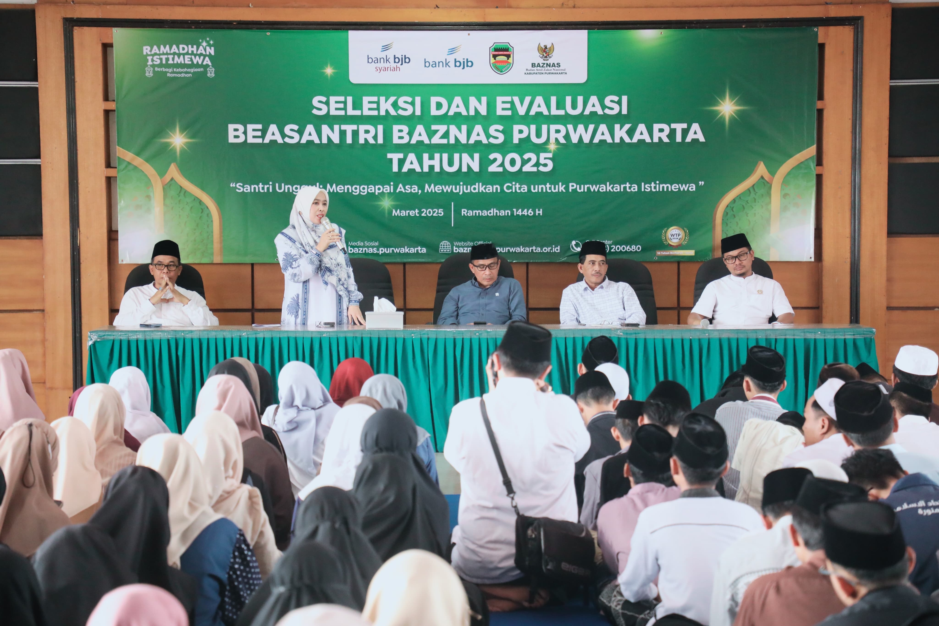 Kolaborasi Baznas dan Disdik Purwakarta, Gelar Seleksi dan Evaluasi Beasantri 2025