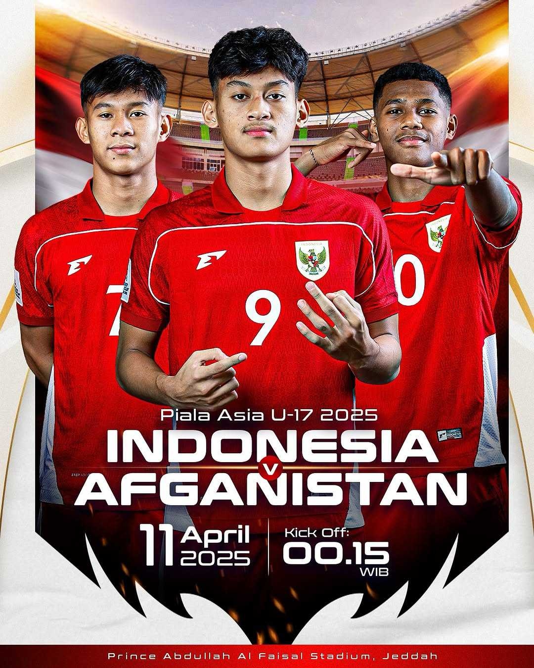 Jadwal Live Timnas Indonesia U-17 vs Afghanistan, Nova Arianto Tetap Tampilkan Permainan Terbaiknya