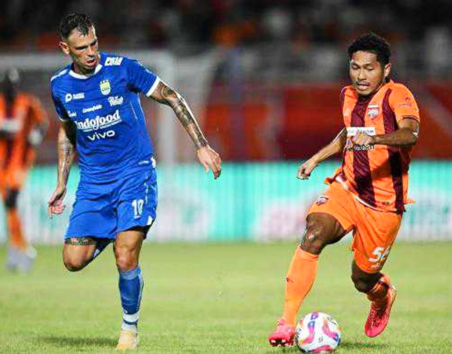 Babak Pertama Borneo FC vs Persib Bandung di Liga 1 2024-2025: Hasil Imbang 1-1