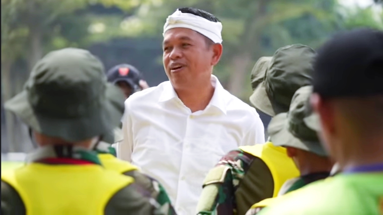 Gubernur Dedi Mulyadi Tinjau Langsung Pelajar Nakal di Markas Armed 1 bersama Bupati Purwakarta Om Zein