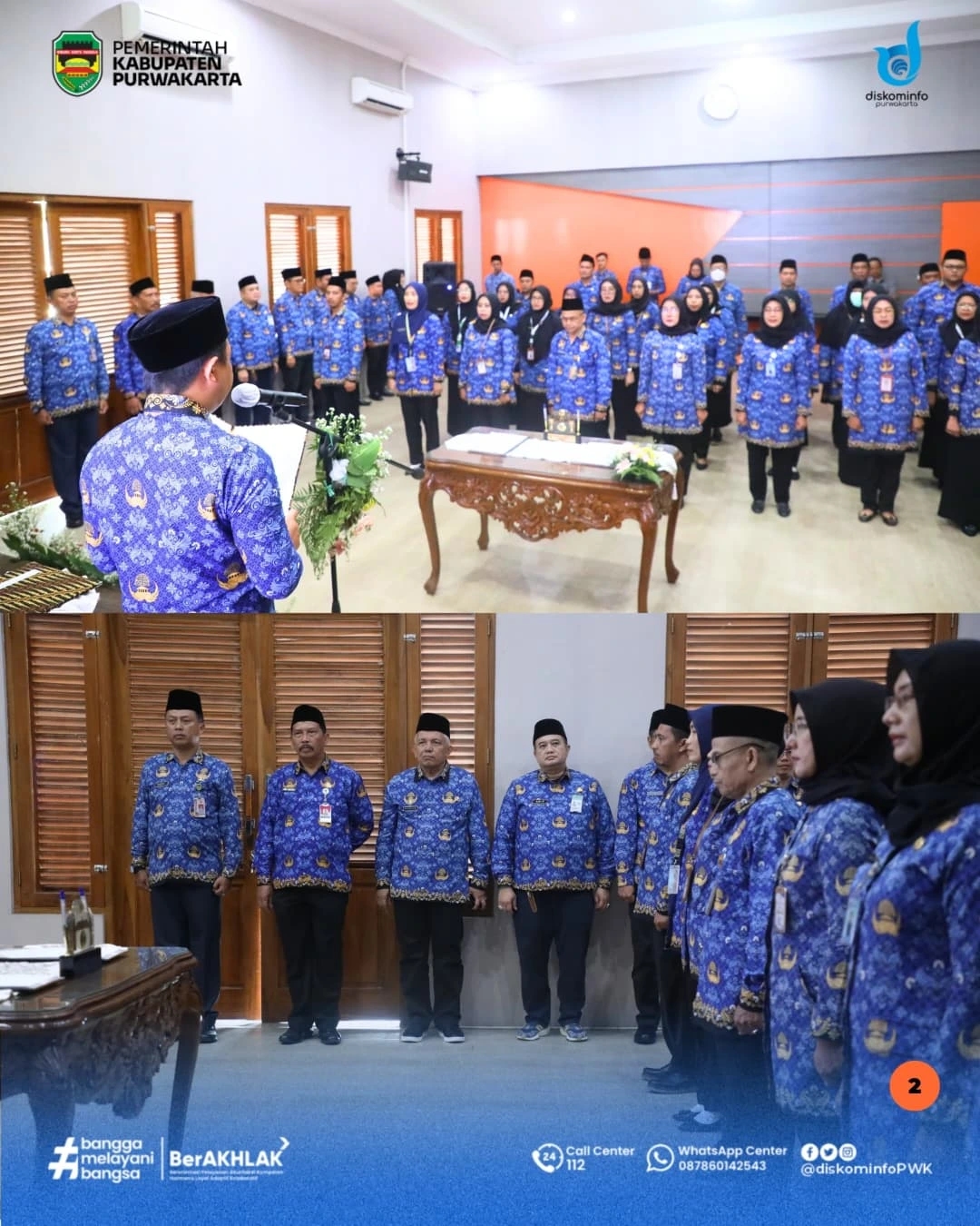Lantik Puluhan Pejabat Fungsional, Tempati Beberapa Perangkat Daerah Kabupaten Purwakarta