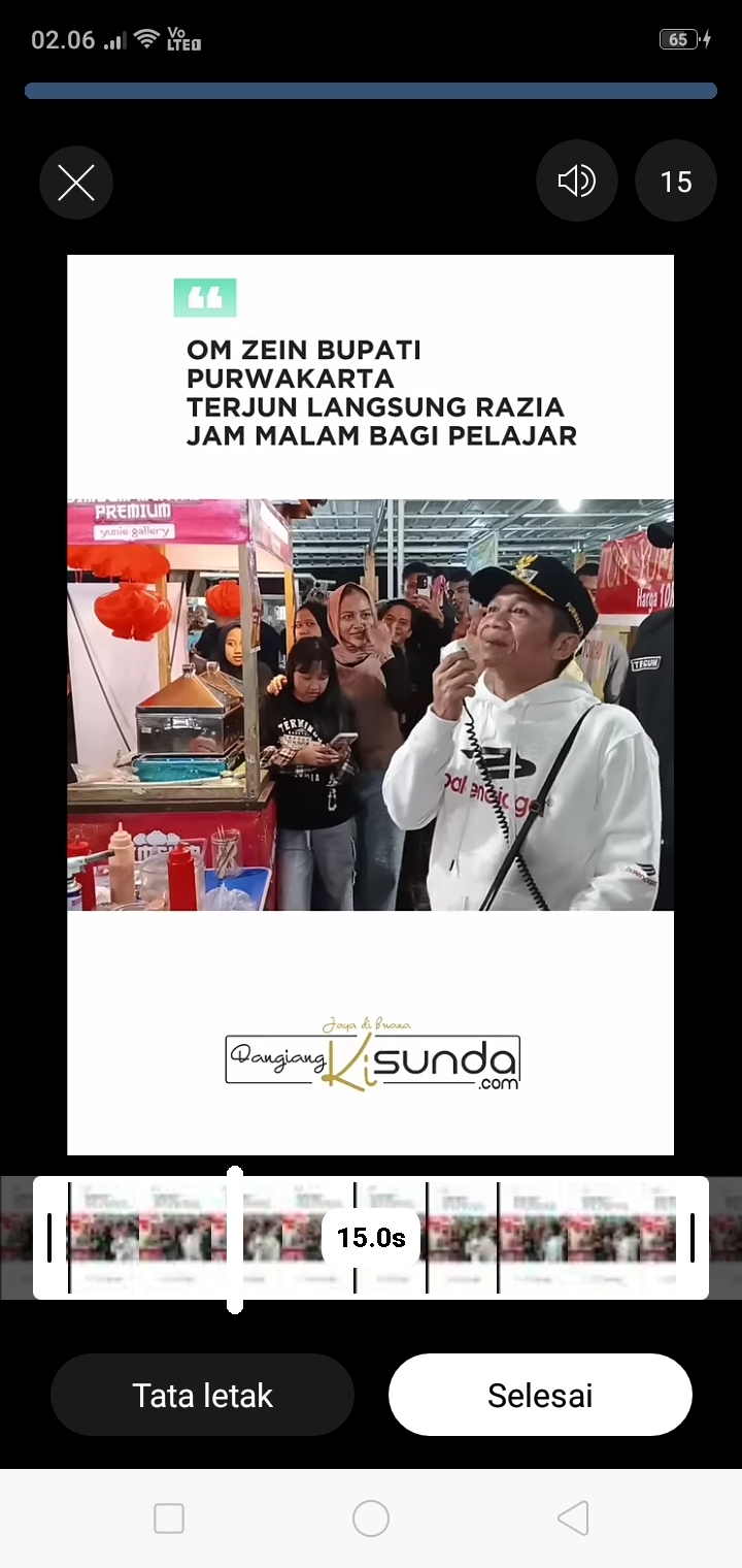 Gercep! Bupati Om Zein Razia Pelajar Keluyuran di Atas Jam 9 Malam Serentak di Wilayah Purwakarta