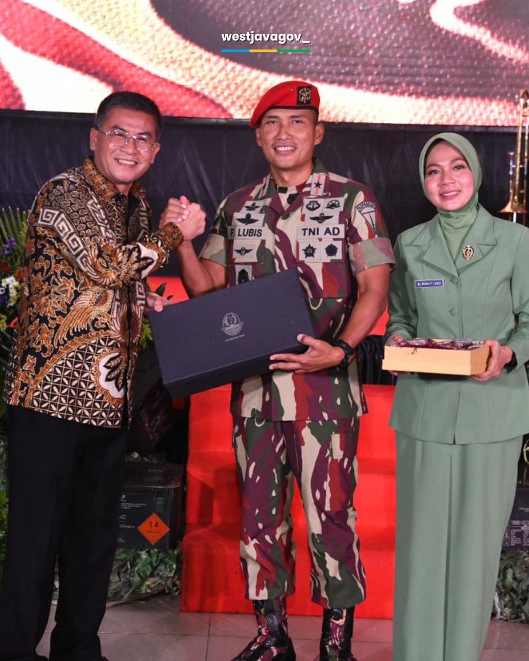 Wagub Erwan Setiawan Hadiri Lepas Sambut Danpusdiklatpassus Kopassus, Siap Berkolaborasi Bangun Jawa Barat Istimewa
