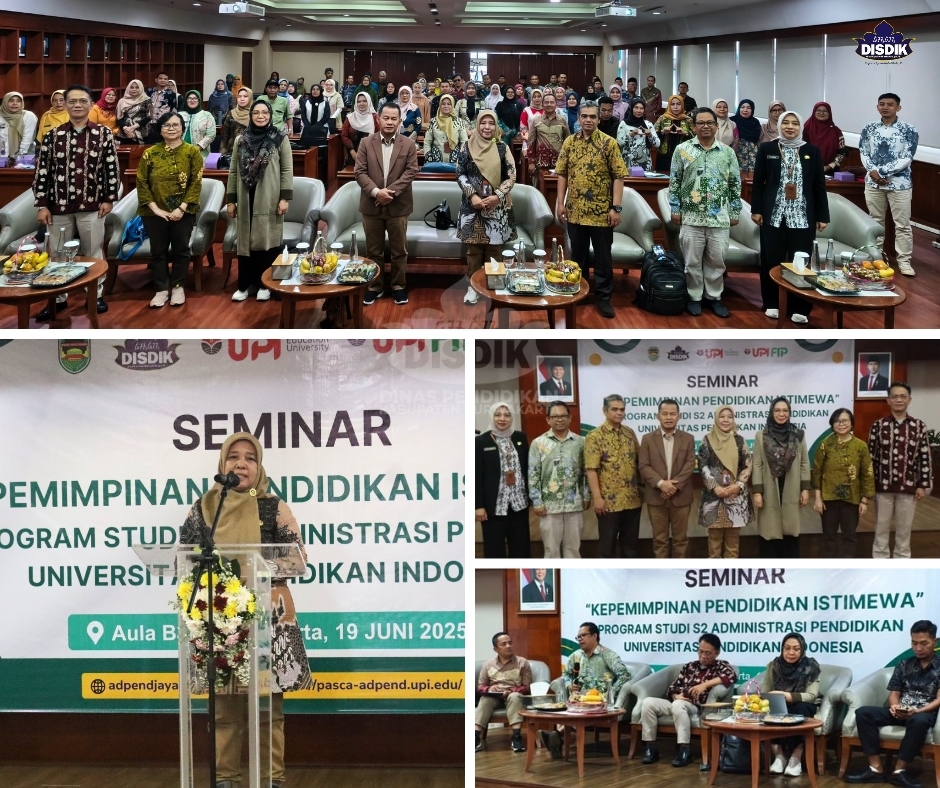 Seminar Kepemimpinan Istimewa: Disdik Purwakarta dan UPI Bandung Perkuat Sinergi Pendidikan