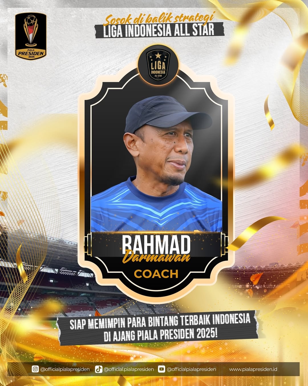 Inilah Sosok Pelatih Liga Indonesia All Star di Piala Presiden 2025