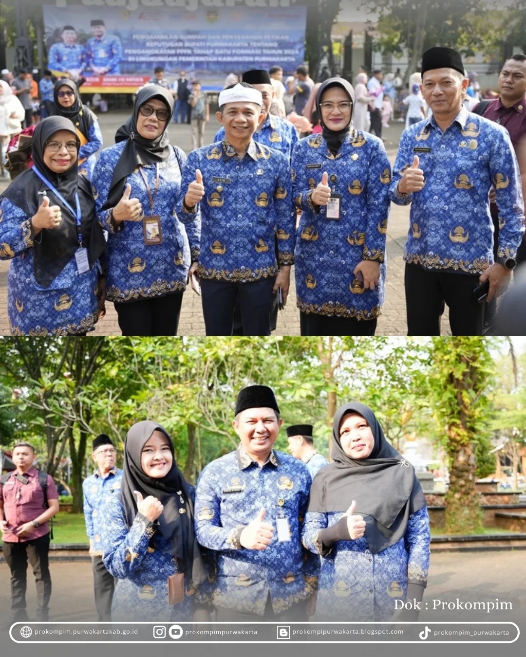 Bupati Purwakarta Om Zein Lantik Ratusan PPPK, Berharap Tingkatkan Kualitas Pelayanan Publik