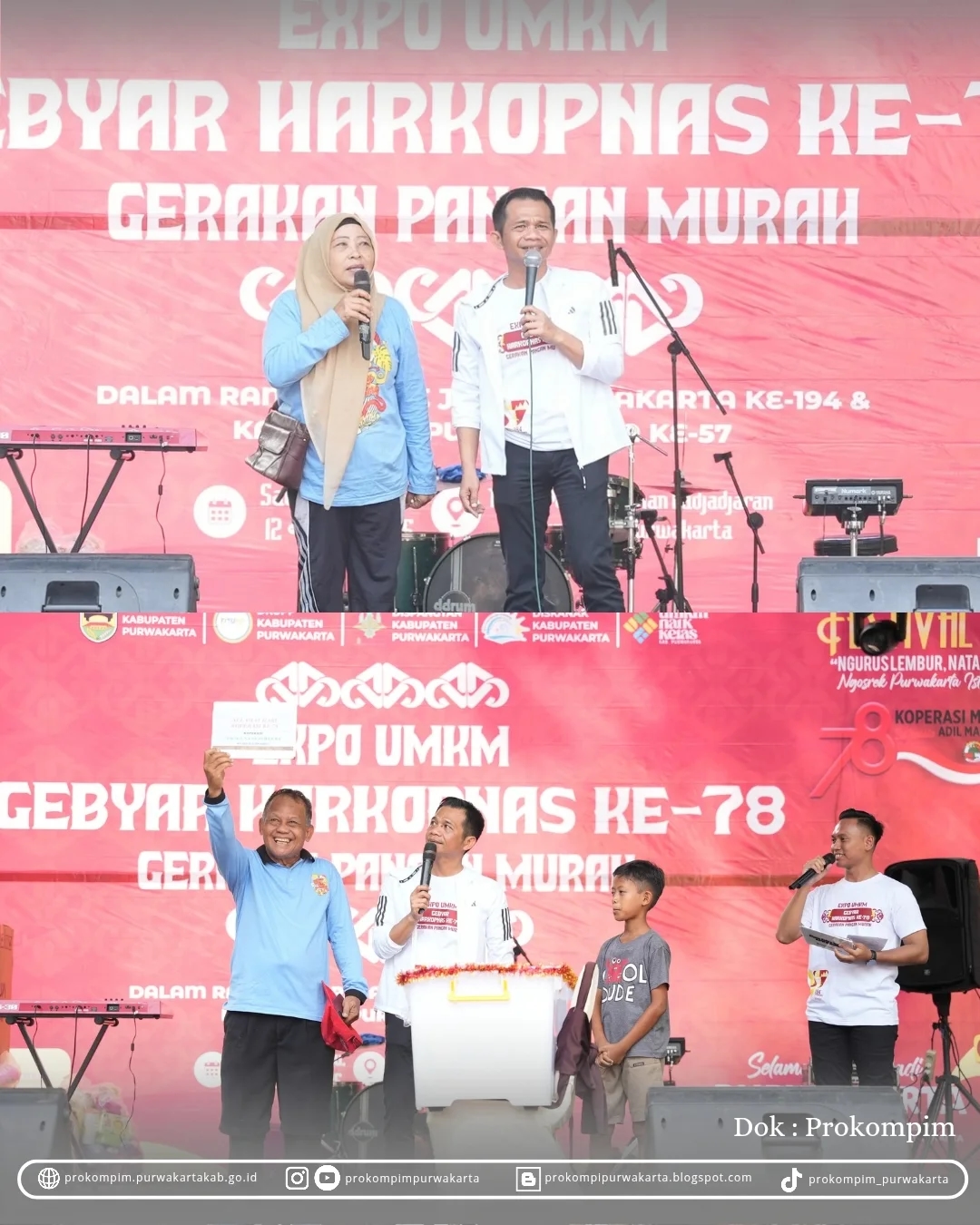 Meriahkan Hari Jadi Purwakarta, Gebyar Harkopnas dan Gerakan Pangan Murah Jadi Kado Istimewa