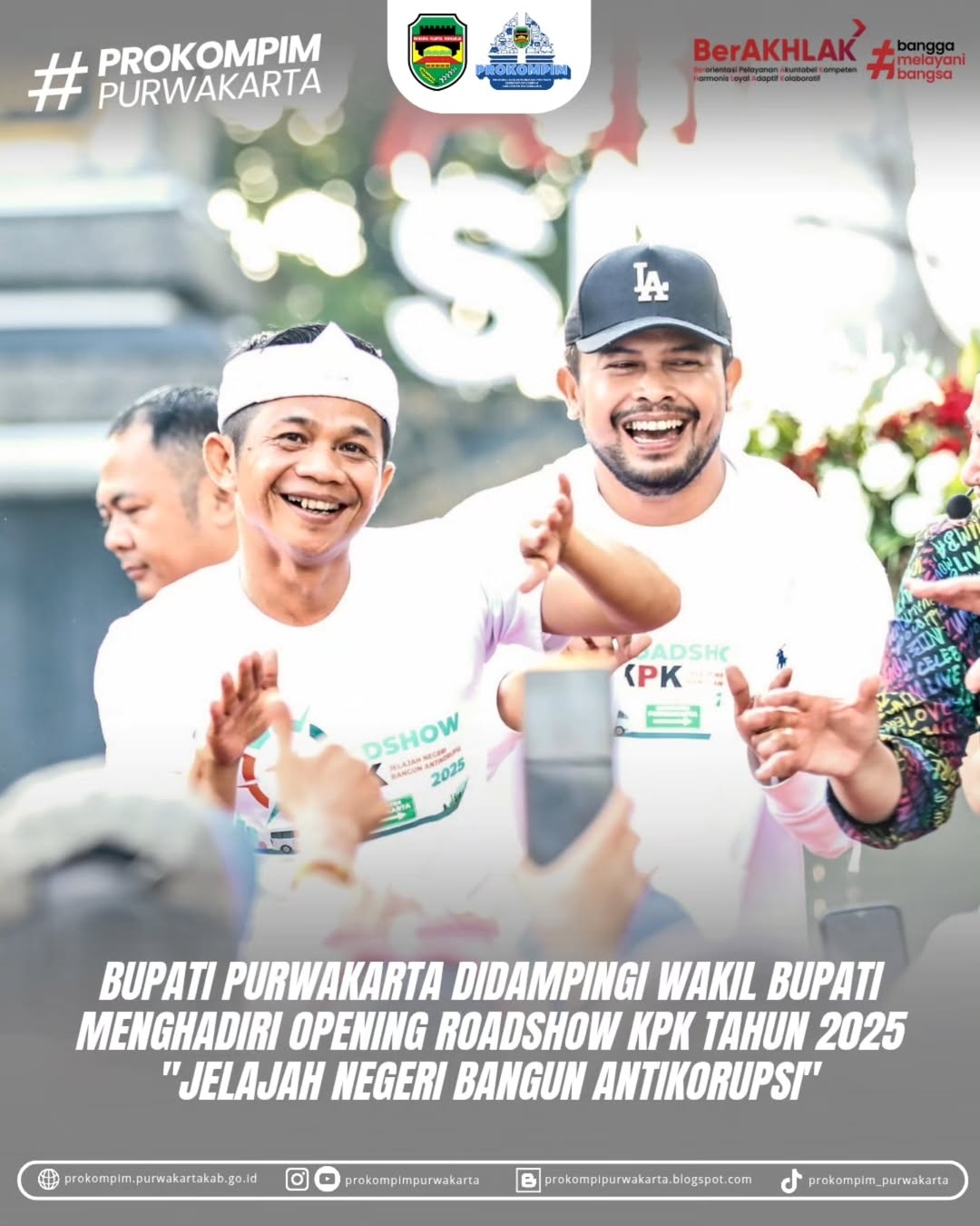 Roadshow KPK 2025 Jelajah Negeri Bangun Antikorupsi: Semangat Purwakarta Tumbuhkan Budaya Antikorupsi