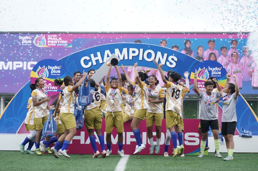 Bandung Raih Gelar Juara HYDROPLUS Piala Pertiwi U14 dan U16 2025 All Stars 2025