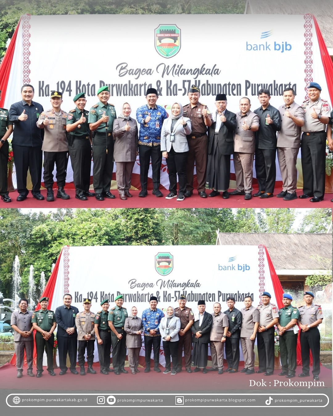 Upacara Peringatan Hari Jadi ke-194 dan ke-57: Refleksi Sejarah dan Komitmen Menuju Purwakarta Istimewa