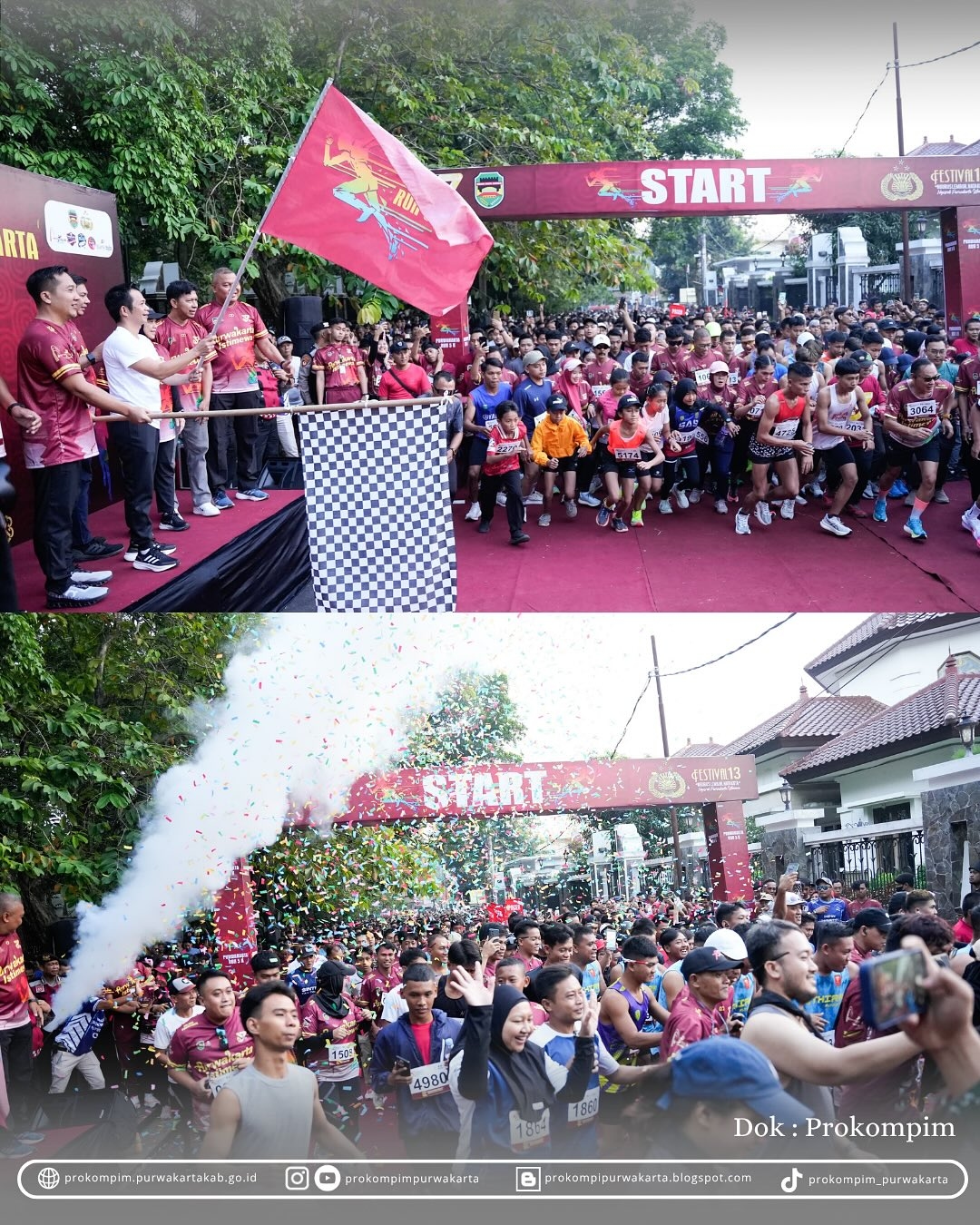 Bupati Om Zein Buka Purwakarta Run 5K: Rayakan Sejarah Hari Jadi Purwakarta dengan Lari Bersama