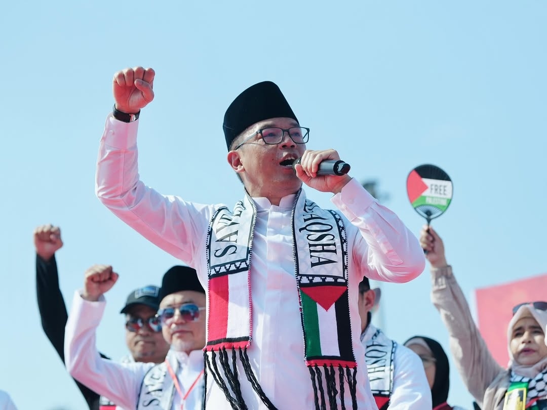 Aksi Akbar Bela Palestina: Menlu Sugiono: Indonesia Terdepan Membela Rakyat Kemerdekaan Palestina