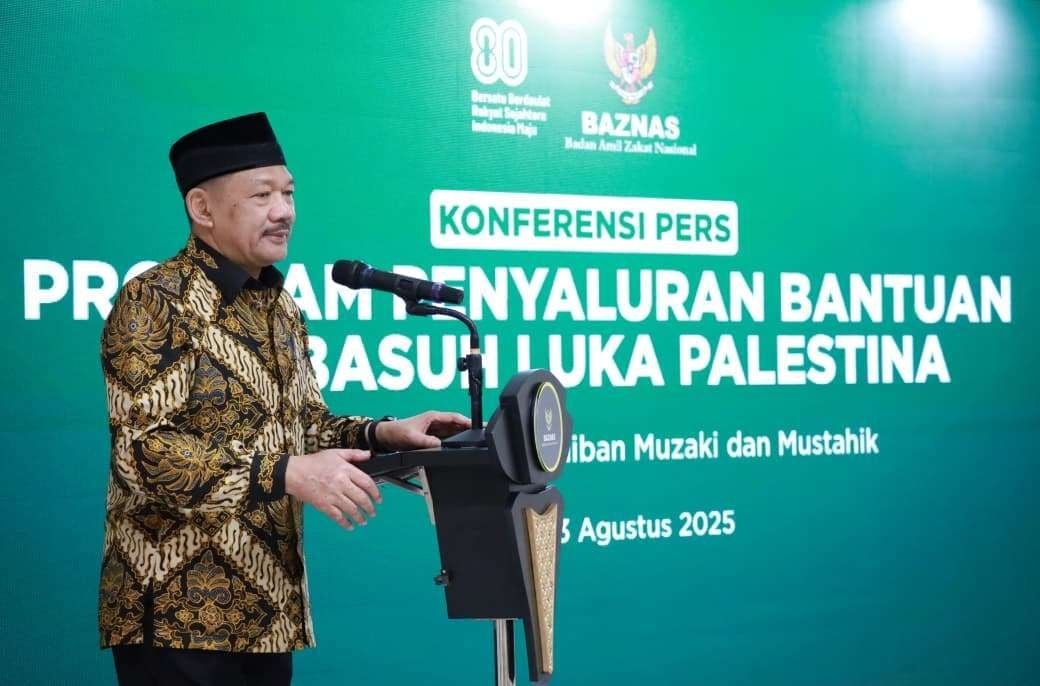Baznas Siapkan 80 Ton Bantuan Kemanusiaan untuk Warga Palestina via Airdrop pada Momen HUT Kemerdekaan RI ke-80