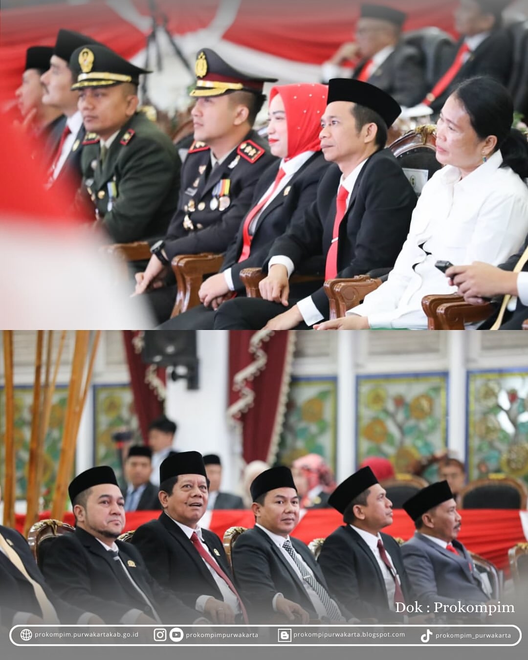 Bupati Om Zein Hadiri Pidato Kenegaraan Presiden di DPRD Purwakarta, Teguhkan Komitmen dalam Membangun Bangsa