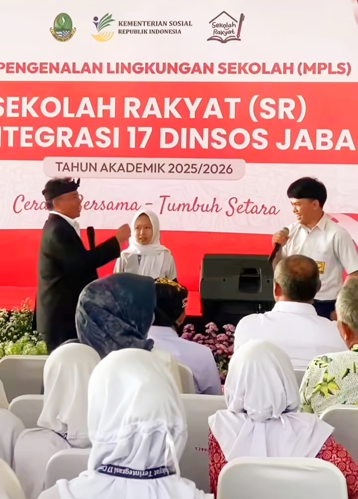 Sekda Herman Buka MPLS Sekolah Rakyat Terintegrasi Dinsos Jabar, Kenalkan Kurikulum Khas Gapura Panca Waluya