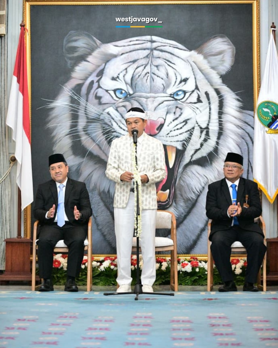 Kukuhkan Kepala Perwakilan BPKP Jabar, KDM Dorong Evaluasi Anggaran Pemda Agar Lebih Cermat