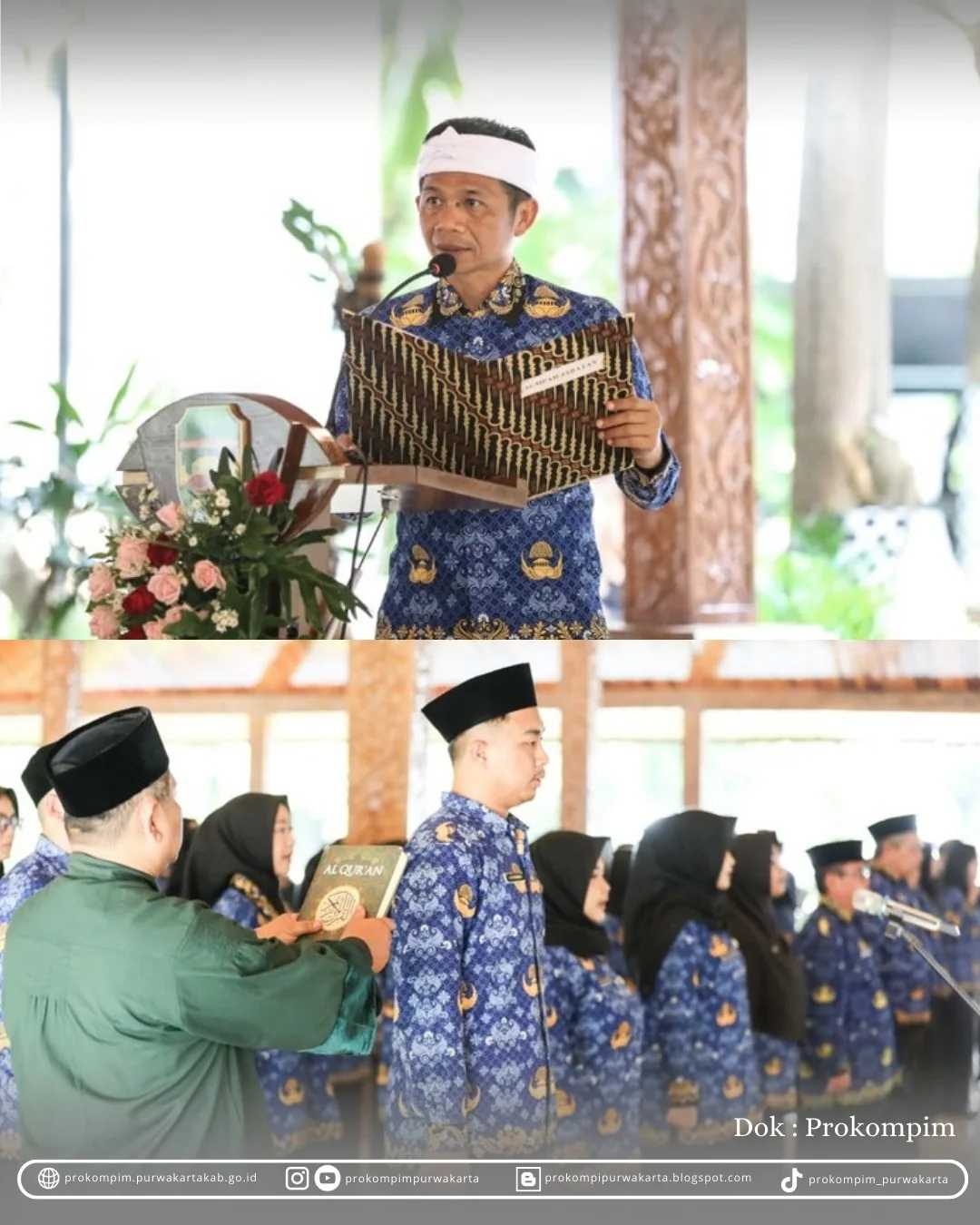 Bupati Purwakarta Lantik 47 PPPK Formasi Tahun 2024, Om Zein: Loyalitas Mereka Sudah Teruji