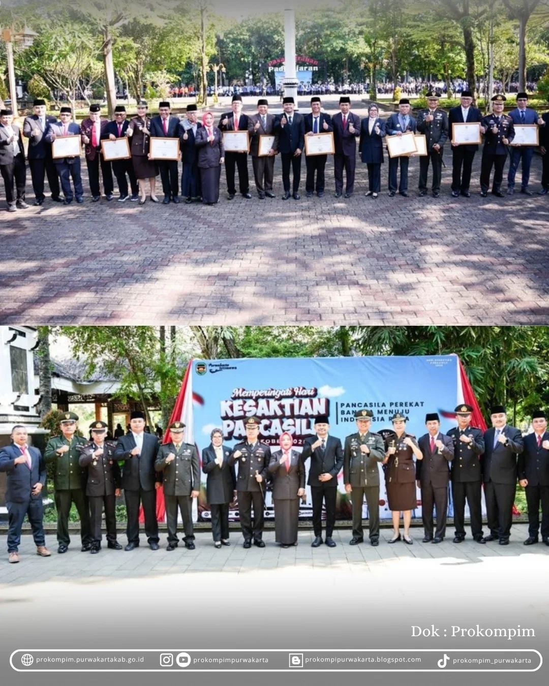 Peringati Hari Kesaktian Pancasila di Purwakarta, Hidupkan Nilai Luhur Pancasila Dalam Kehidupan Berbangsa dan Bernegara