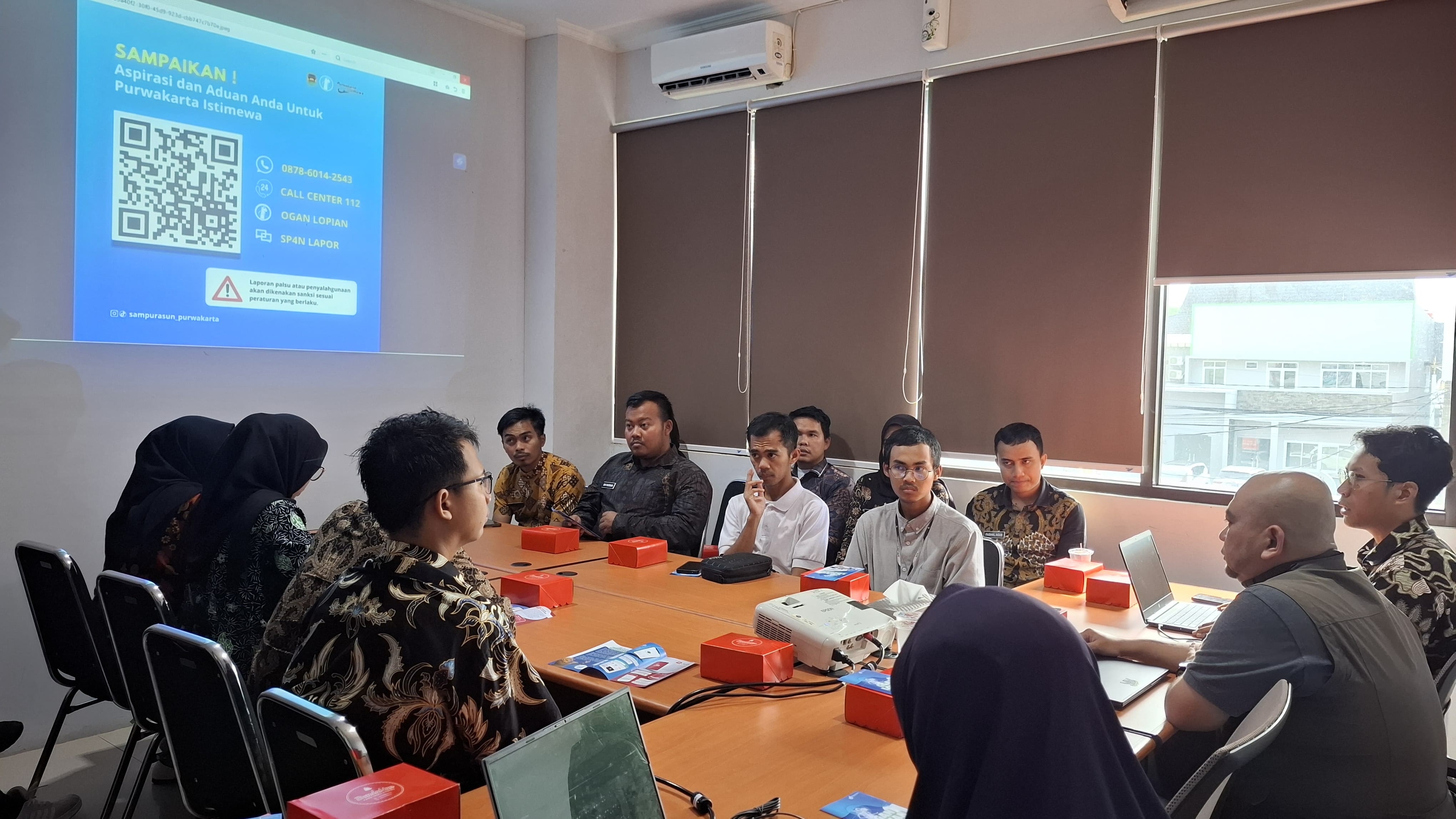 Sinergi SPPG dan Diskominfo Purwakarta, Perkuat Layanan Pengaduan Pelaksanaan Program MBG