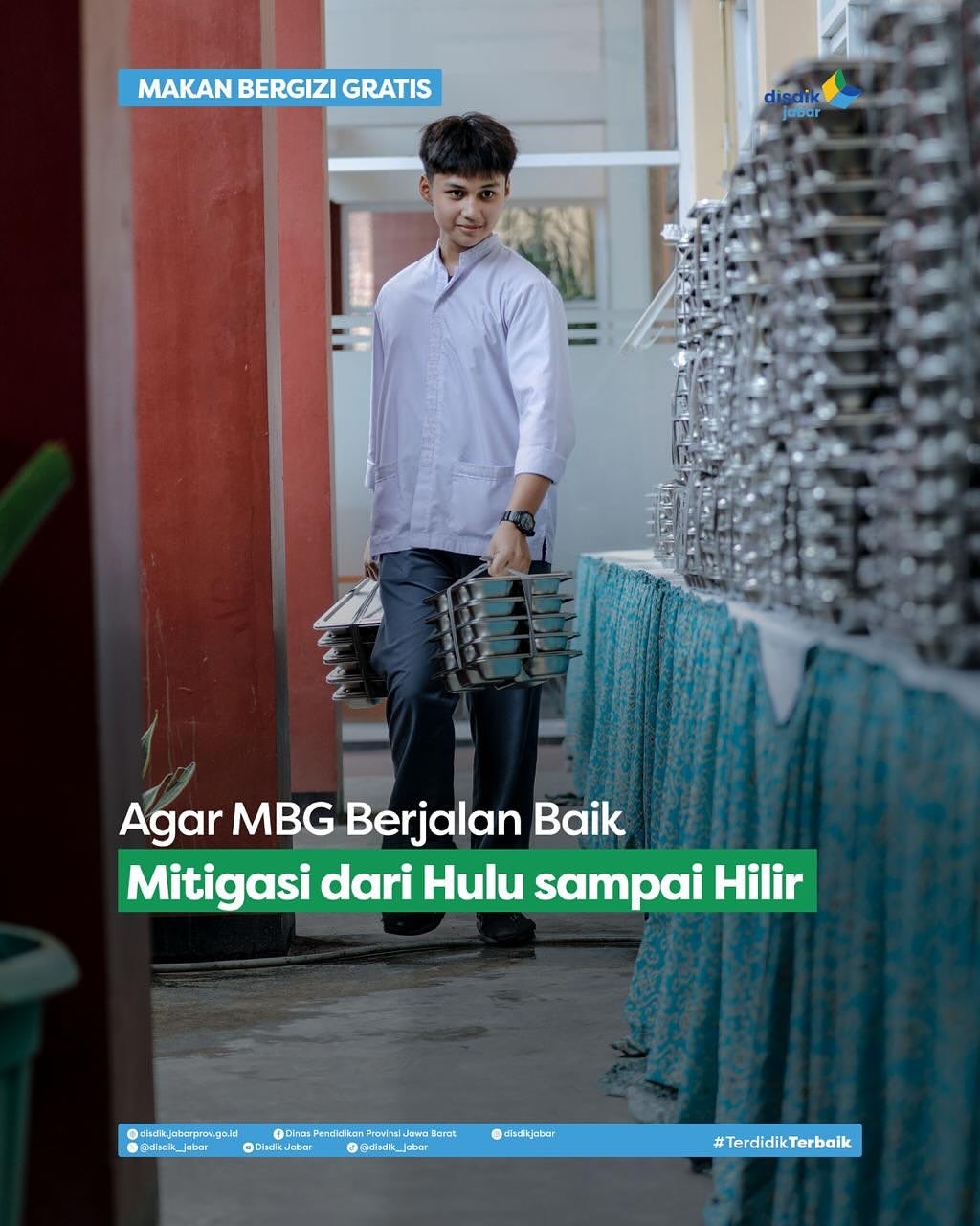 Cegah Keracunan Program MBG, Kadisdik Jabar Tekankan Mitigasi Total dari Hulu Hingga Hilir