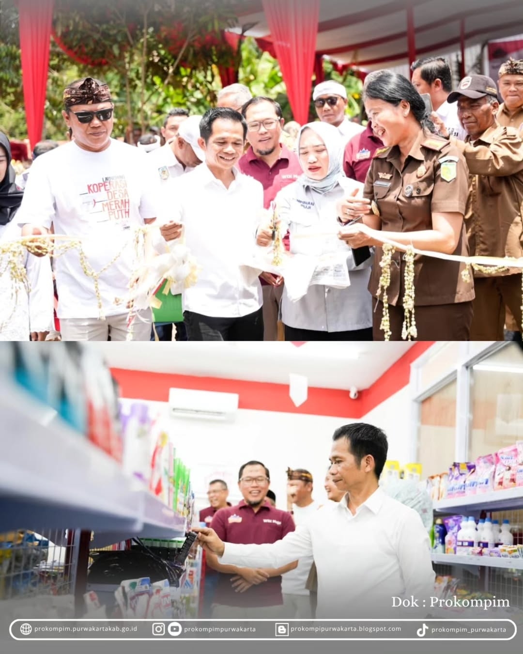 Bupati Purwakarta Om Zein Resmikan Kopdes Merah Putih Cibeber, Dorong Kemandirian Ekonomi Lokal