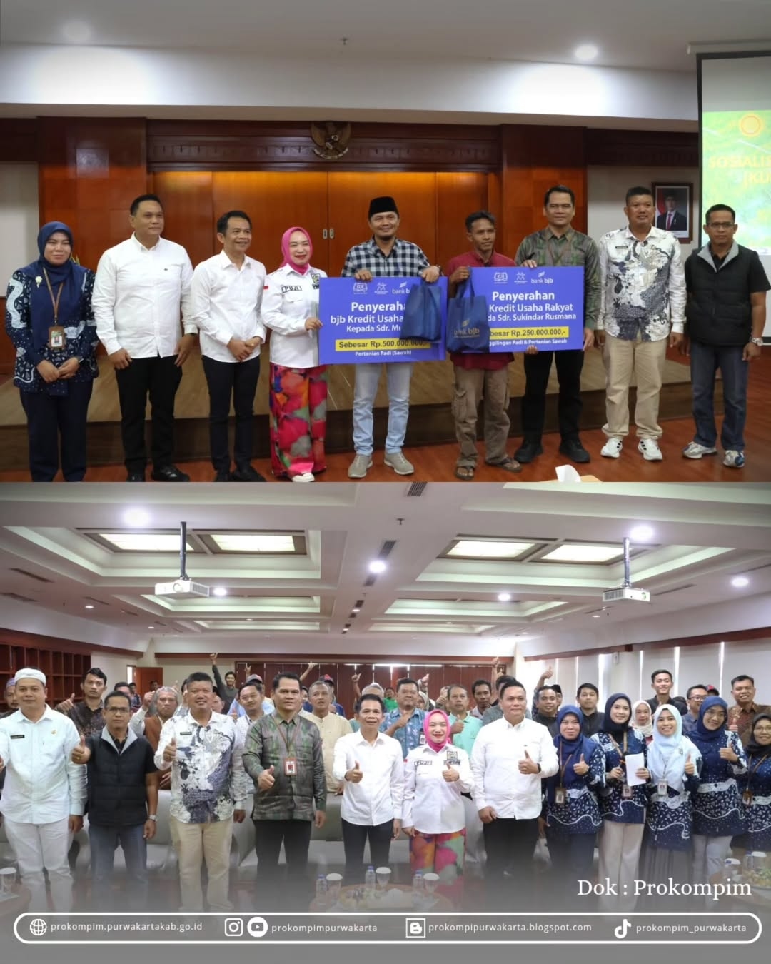 Dorong Kesejahteraan Petani, Bupati Purwakarta Om Zein Gaungkan Pemanfaatan KUR dan Kredit Alsintan
