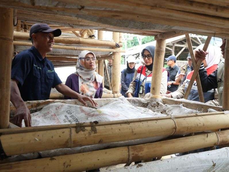 Ekonomi Sirkular: Pengelolaan Limbah Vermikompos Pertamina Jabar Gandeng DLH Jaga Lingkungan
