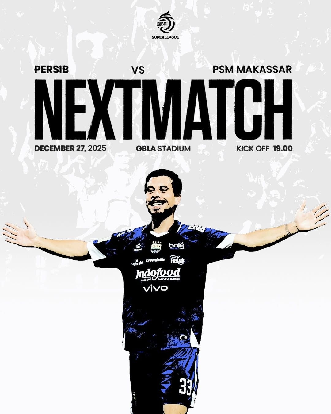 Laga Spesial Ke-100 Bojan Hodak! Persib Bandung Targetkan Kemenangan Kontra PSM Demi Kudeta Puncak Klasemen